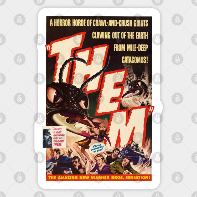 Them! Movie Poster Sticker by MovieFunTime